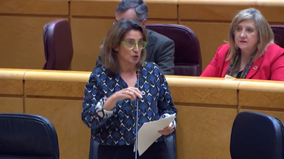 Teresa Ribera en el Senado