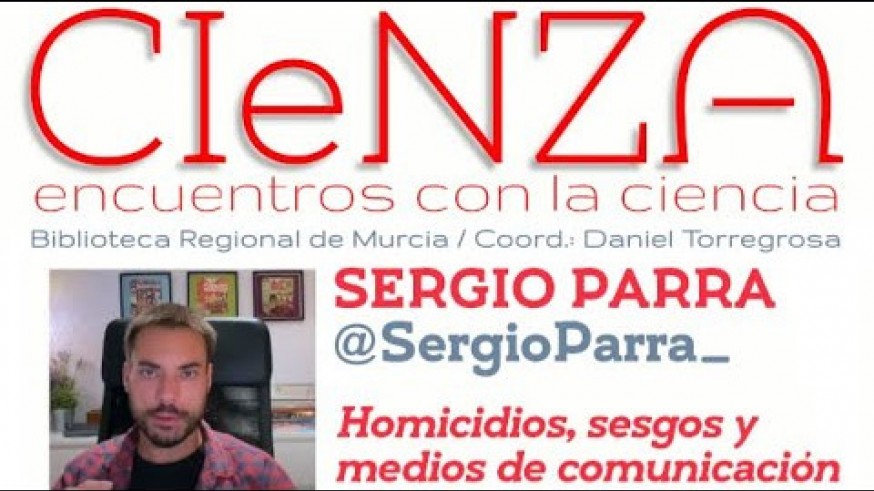 EL MIRADOR. El divulgador Sergio Parra hablará de homicidios y cómo se cuentan en los medios de comunicación
