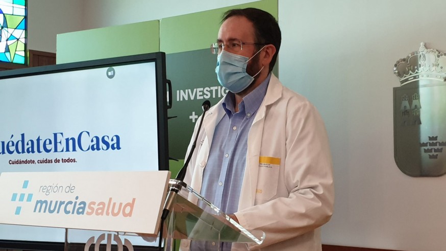 Jaime Pérez, portavoz del comité de seguimiento Covid-19