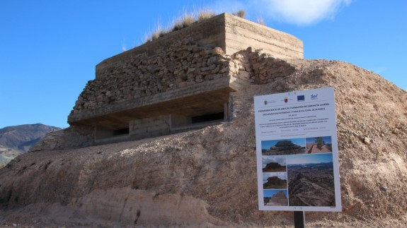 Alhama de Murcia. Rehabilitan dos construcciones de la Guerra Civil para que sean visitables