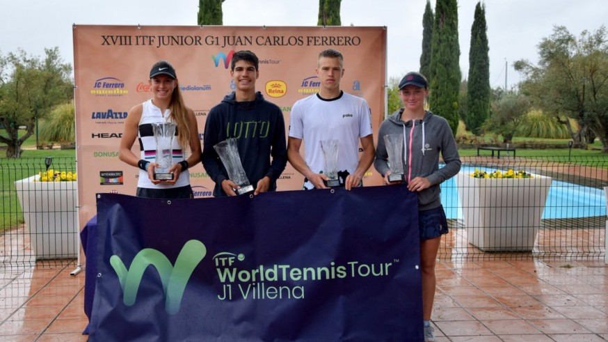 Carlos Alcaraz logra en Villena su primer Torneo Junior Grado I