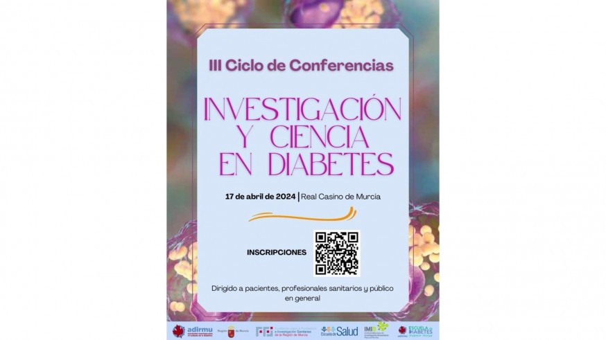 El miércoles 17 de abril tendrá lugar el “III Ciclo de Conferencias de Investigación y Ciencia en Diabetes”