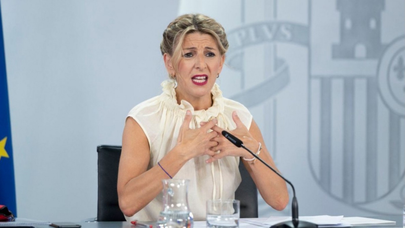 Yolanda Díaz urge a convocar la mesa de seguimiento del pacto de coalición
