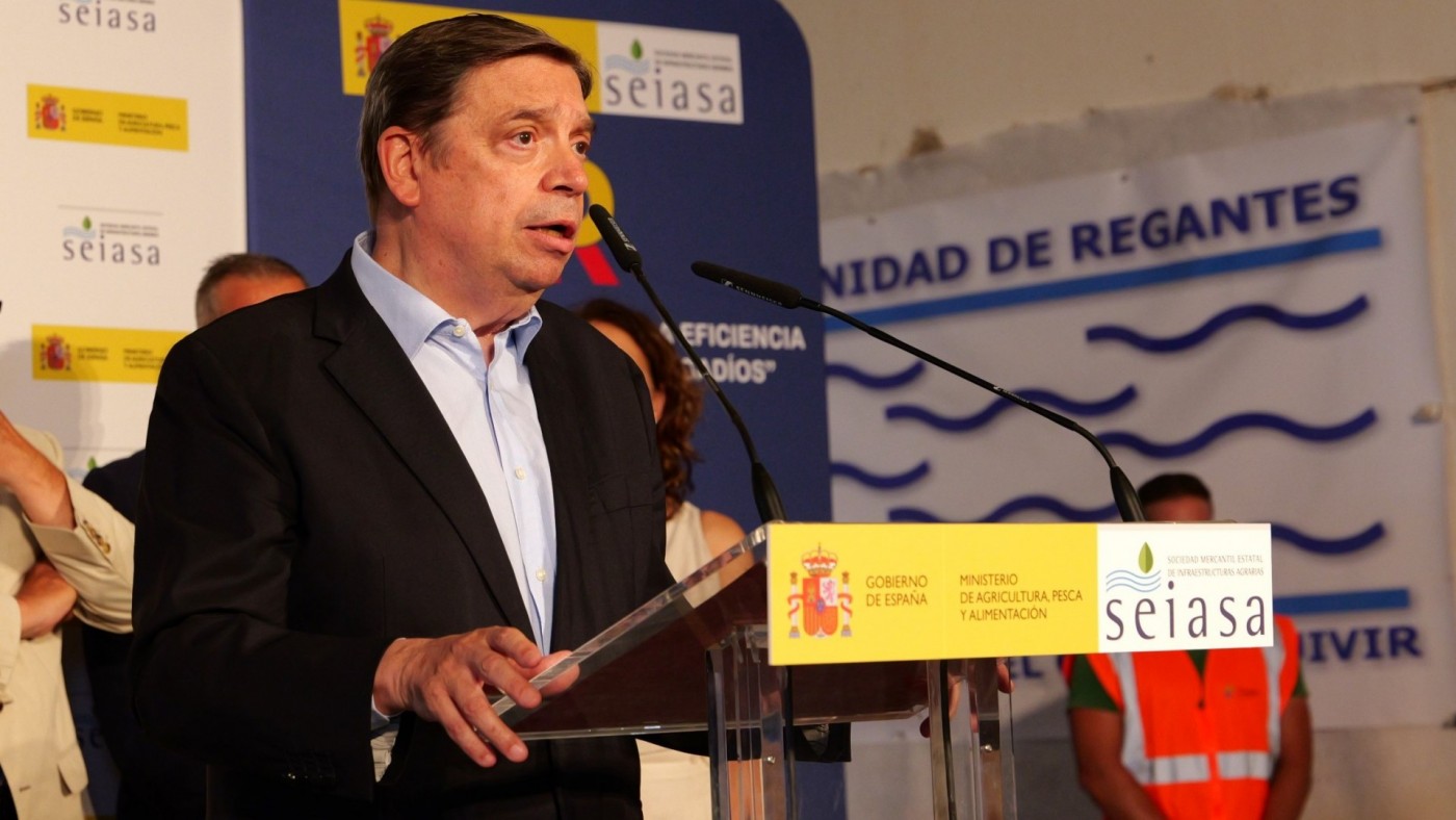 El ministro Planas asegura estar decepcionado.