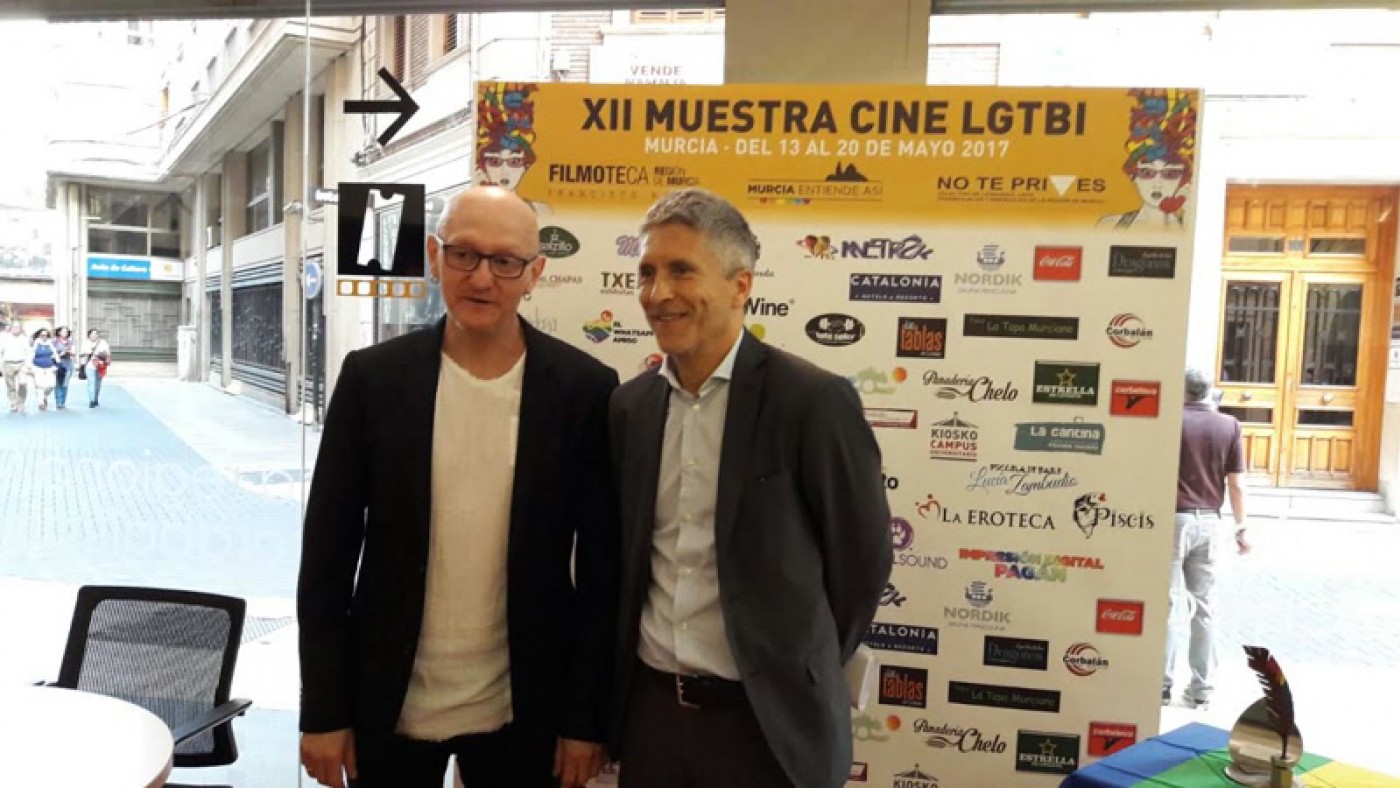 Grande-Marlaska inaugura la XII Muestra de Cine LGTBI de la Región de Murcia