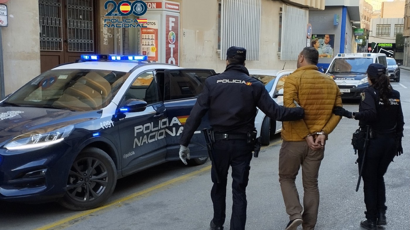 La Policía Nacional detiene en Alcantarilla el autor de una agresión sexual