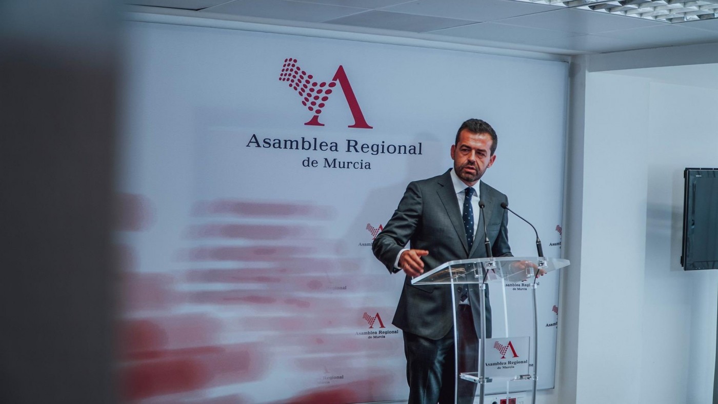 Vox se felicita de que López Miras haya "entendido" la necesidad de incluirlo en Gobierno