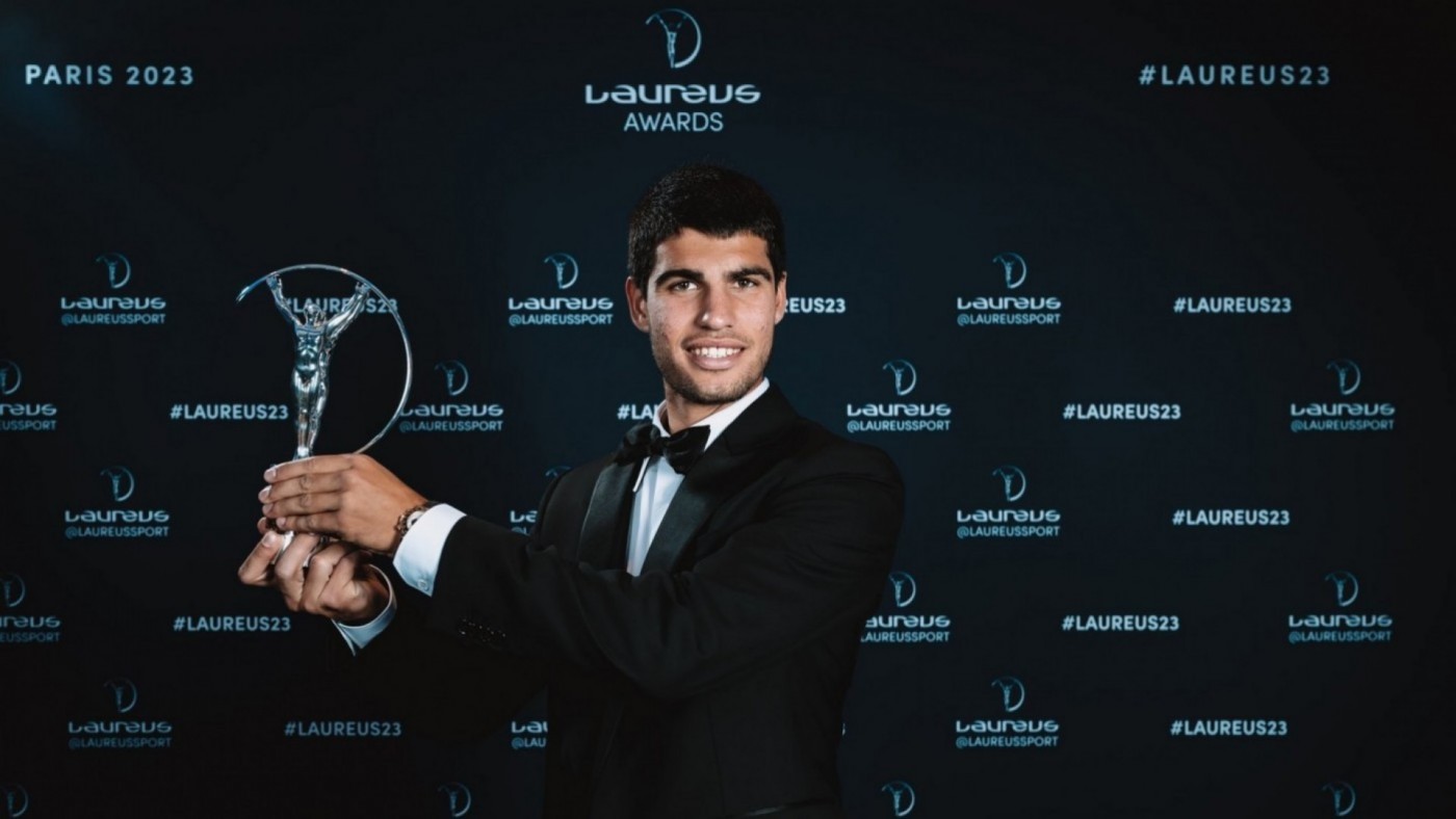 Los Laureus vuelven a nominar a Alcaraz como deportista del año