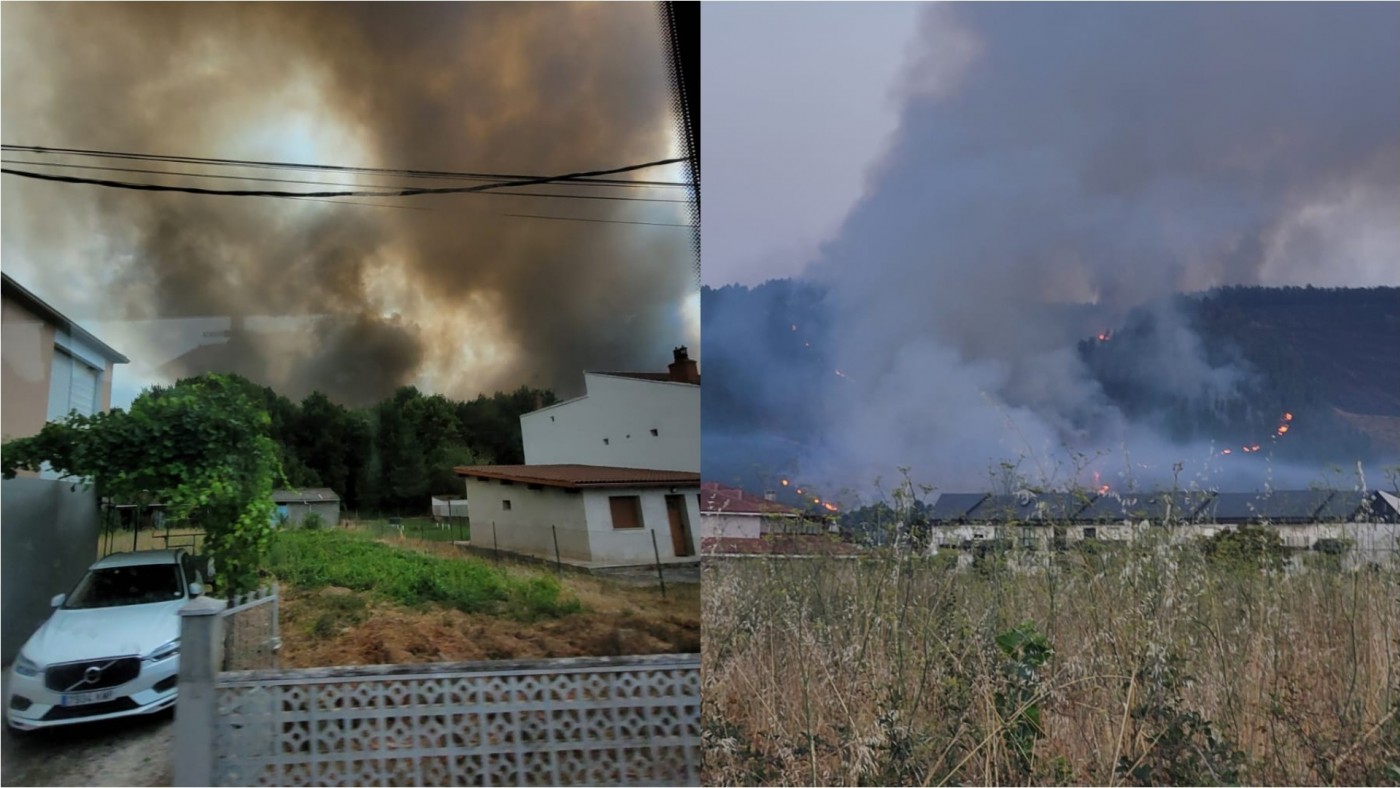 El fuego avanza en Galicia, Extremadura, Asturias y Castilla y León 