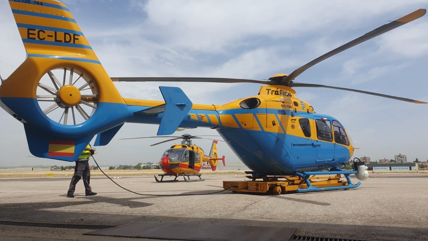 El helicóptero de la DGT no podrá despegar a partir del 1 de septiembre