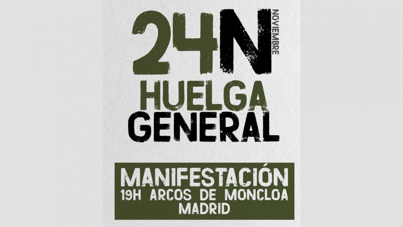 Vox se queda solo en la convocatoria de huelga general contra la amnistía