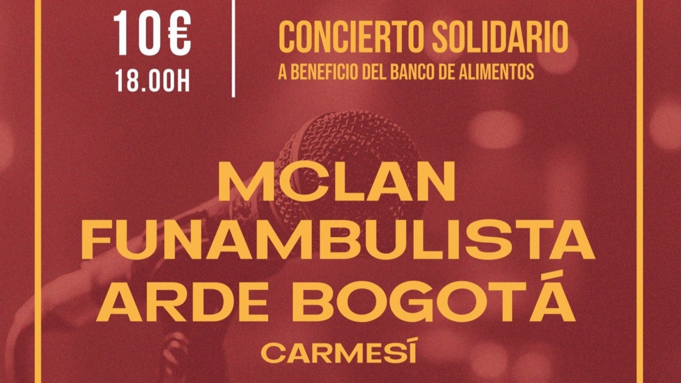 M-Clan, Funambulista, Arde Bogotá y Carmesí actúan este jueves en Murcia para celebrar el Estatuto de Autonomía
