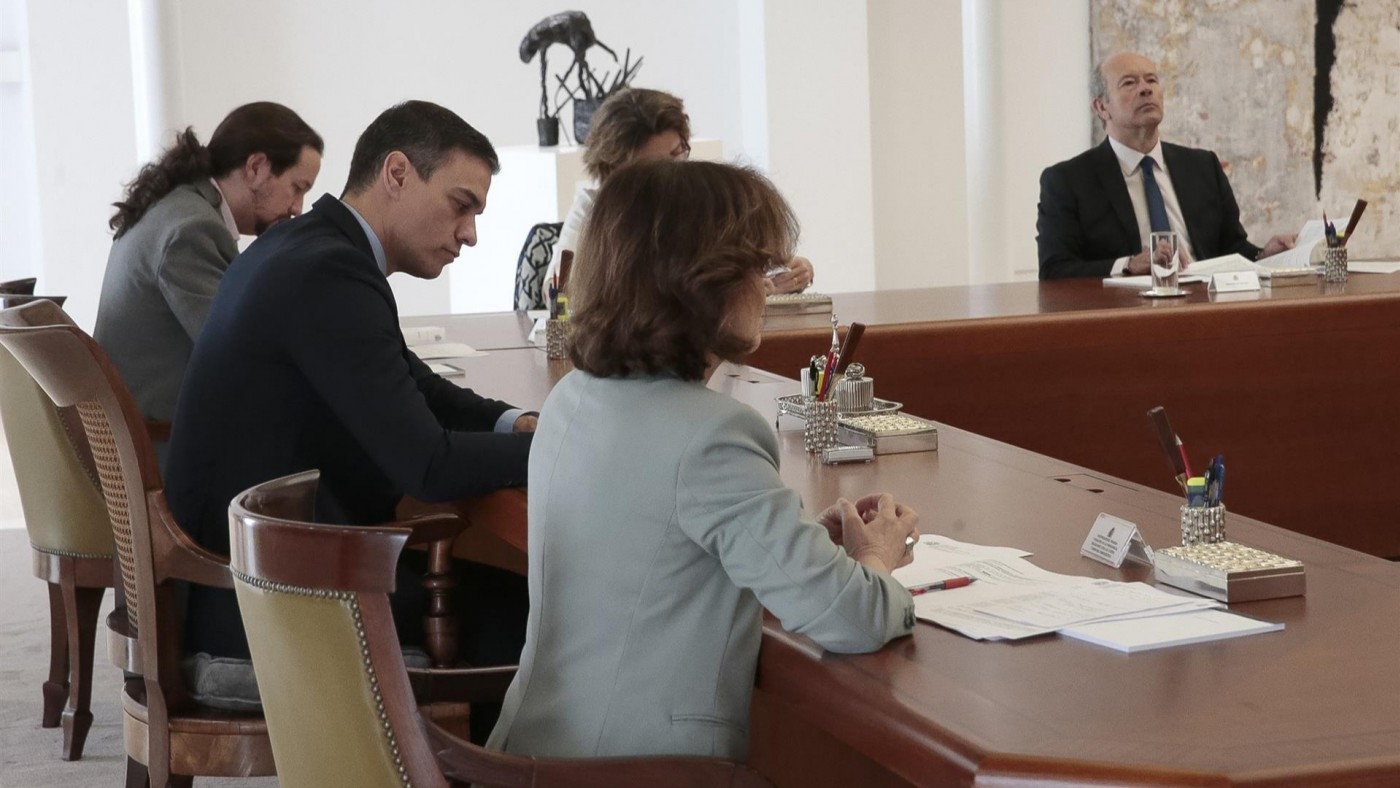 Reunión del Consejo de Ministros Extraordinario. 