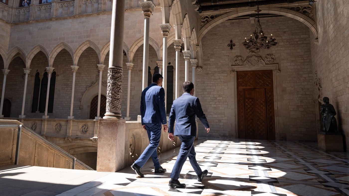 Sánchez y Aragonès se comprometen a "culminar" los acuerdos entre Gobierno y Generalitat