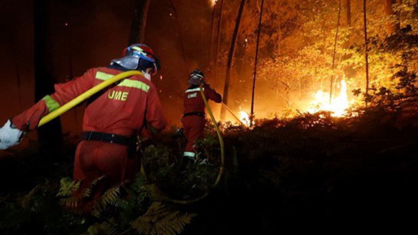 Incendios en Galicia
