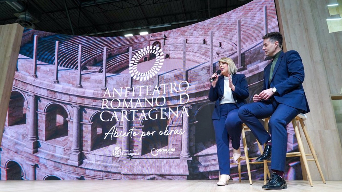 Los nuevos hallazgos arqueológicos del Anfiteatro Romano de Cartagena, protagonistas en Fitur 2024