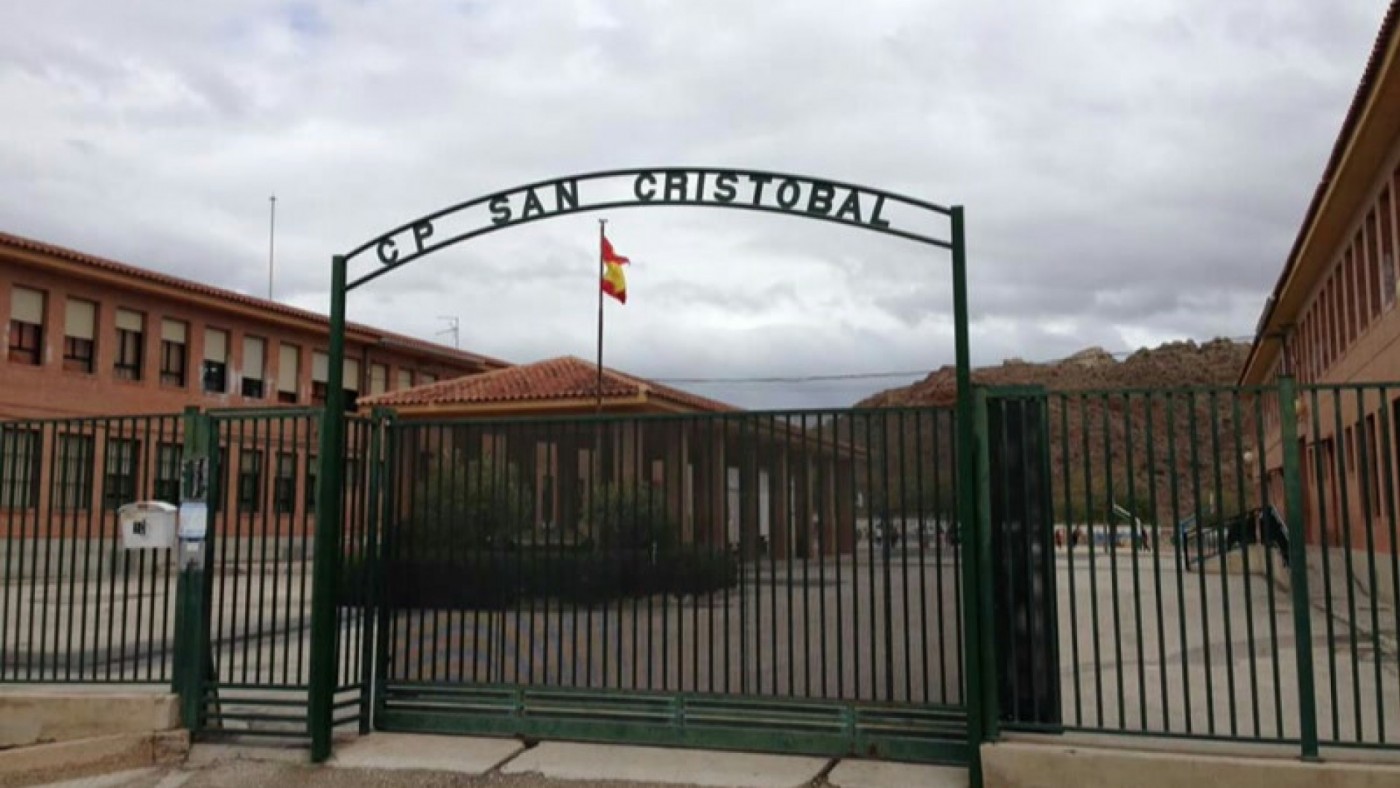Imagen colegio público San Cristóbal, en Lorca. Foto: EDUCARM