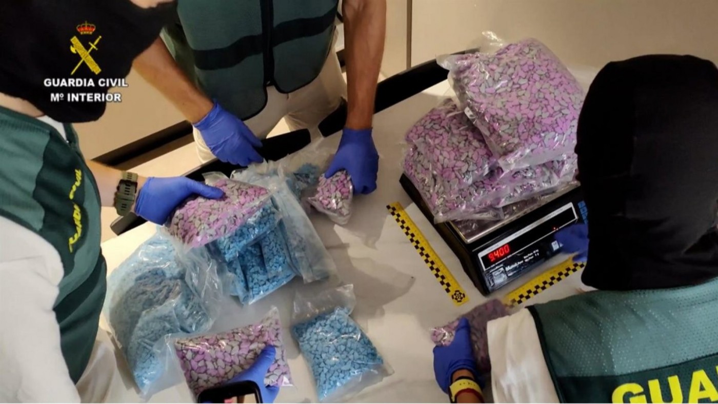 La Región de Murcia fue la segunda comunidad autónoma de España con más pastillas de MDMA-éxtasis incautadas durante 2025,