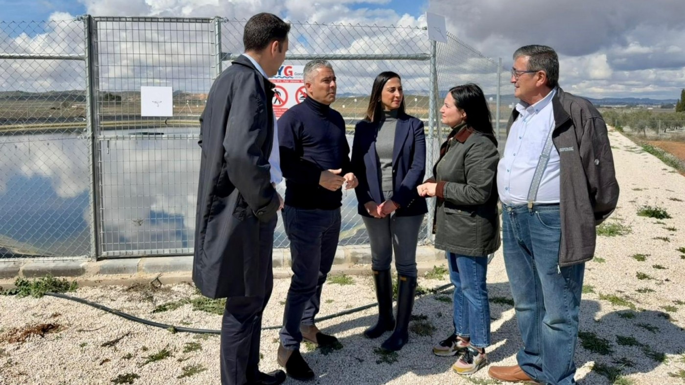 Más de 1,15 millones para modernizar el regadío y potenciar el uso de agua regenerada en Yecla