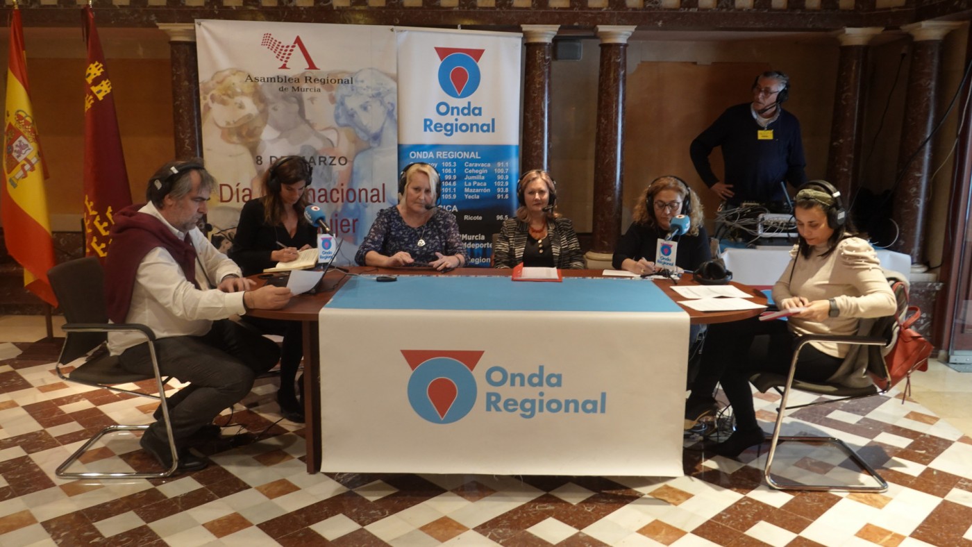 Programa 'Viva la radio' de Onda Regional en la Asamblea Regional
