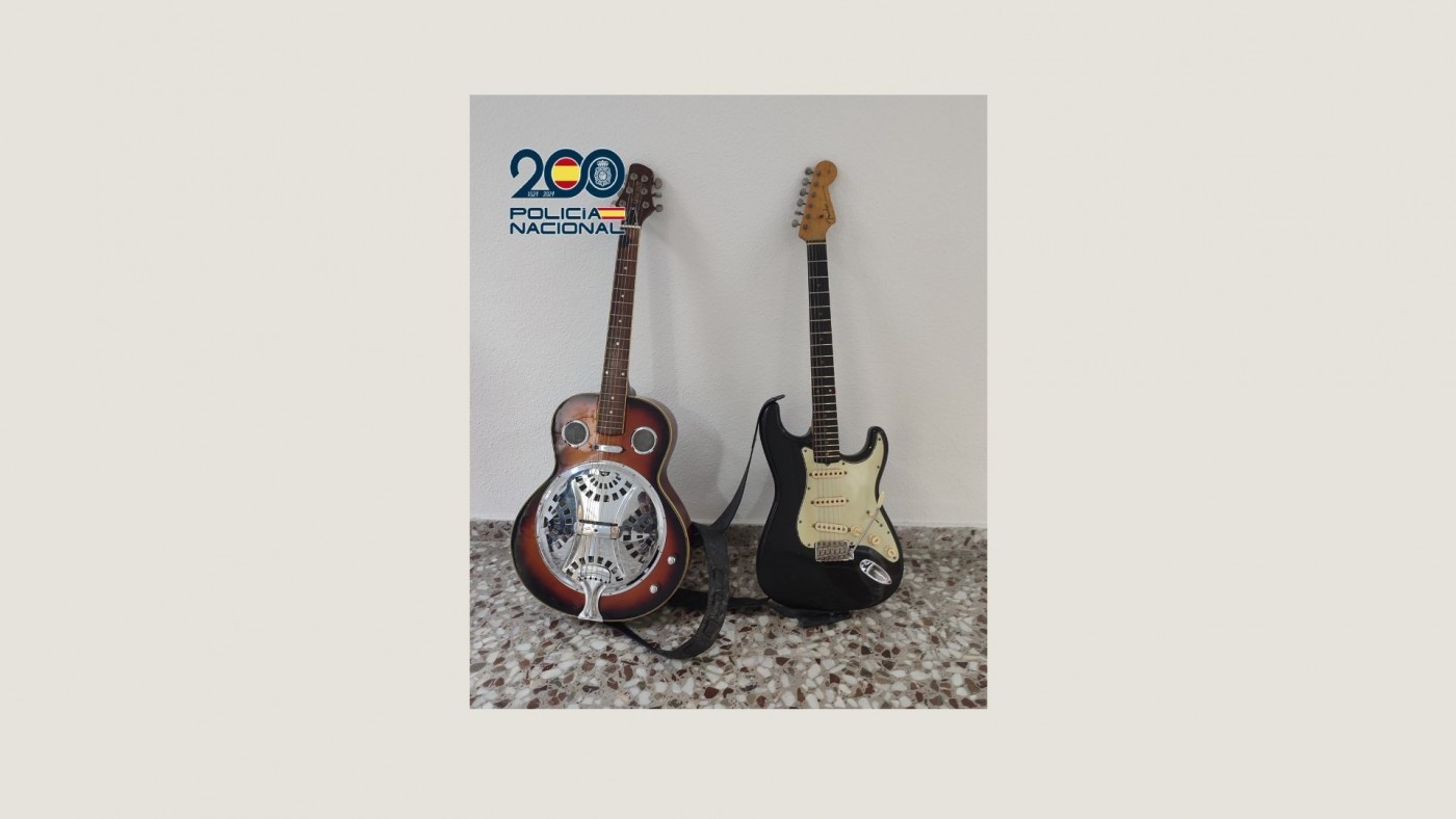 Detenido tras robar dos guitarras de su vecino en Puente Tocinos