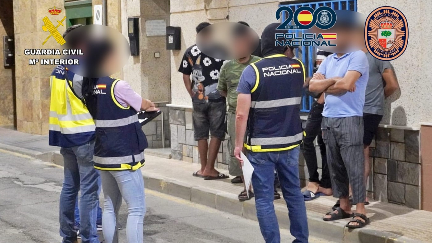 Policía y Guardia Civil identifican a 138 personas, cuatro de ellas migrantes irregulares en santomera