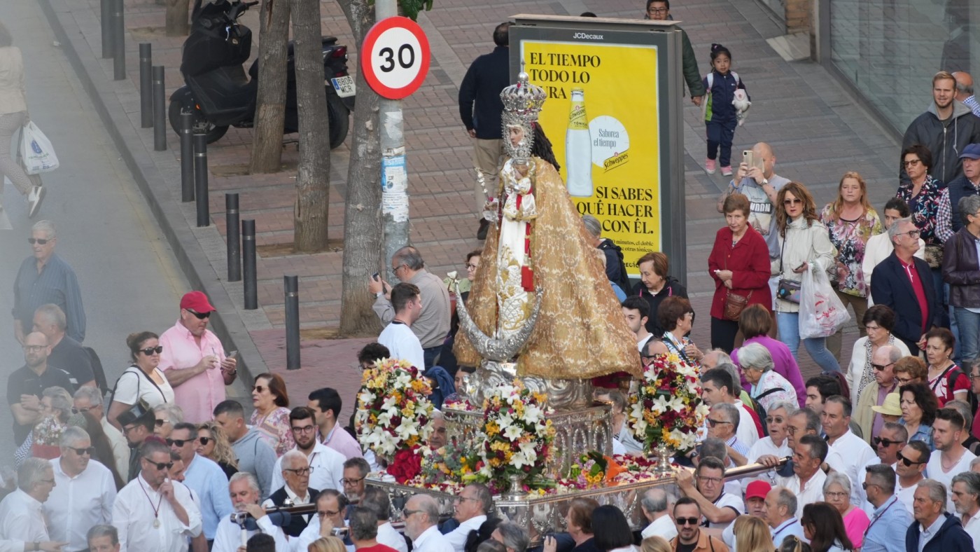 La Virgen de la Fuensanta regresa al monte