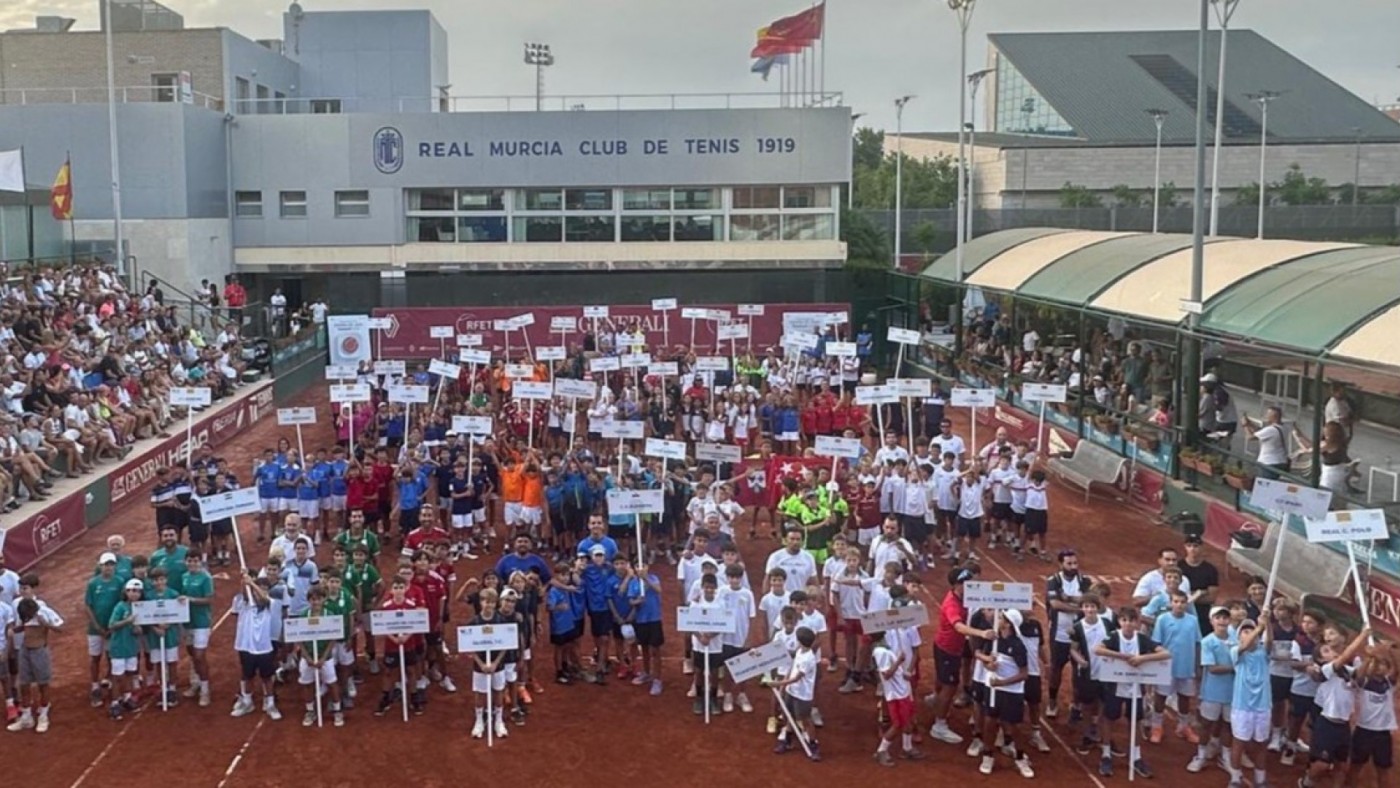 El futuro del tenis español, en el Murcia Club de Tenis
