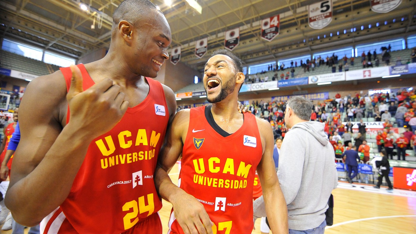 El UCAM Murcia gana en el Palacio 82-71 a Bilbao Basket