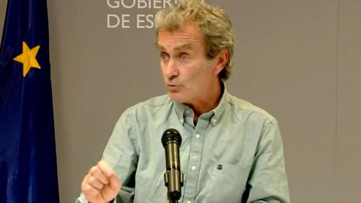 Fernando Simón en rueda de prensa