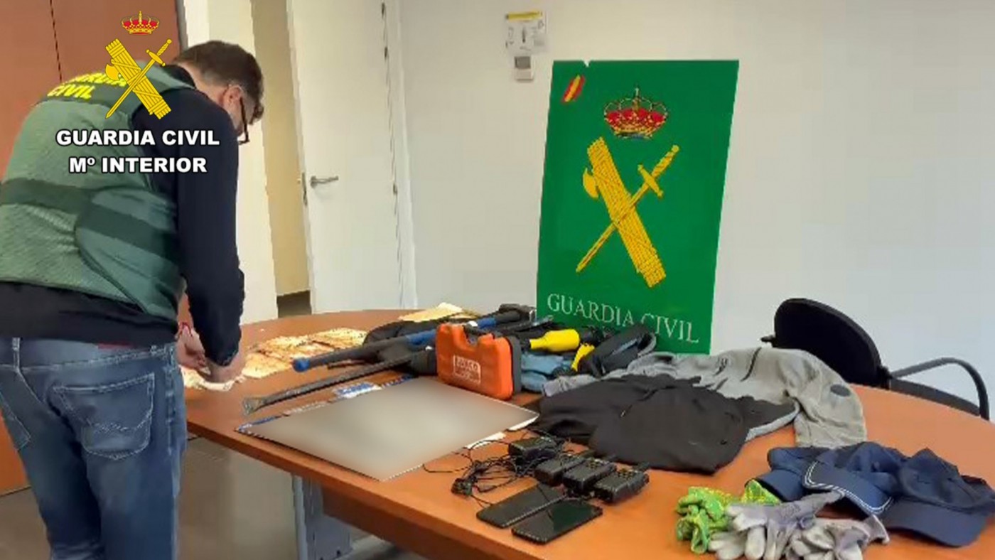 La Guardia Civil esclarece medio centenar de robos en viviendas de Murcia y Alicante