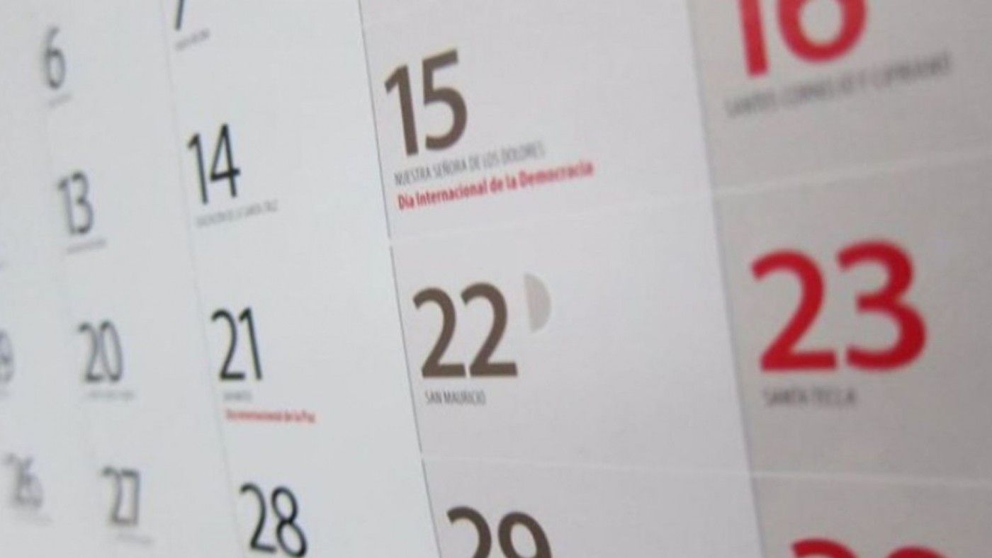 Consulta aquí el calendario de días festivos en la Región de Murcia para 2022