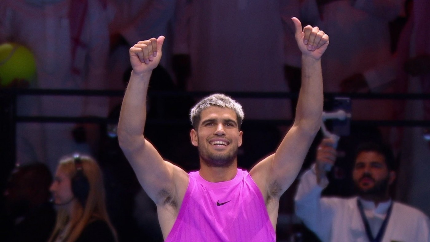 Carlos Alcaraz jugará la final en Arabia Saudí del torneo millonario