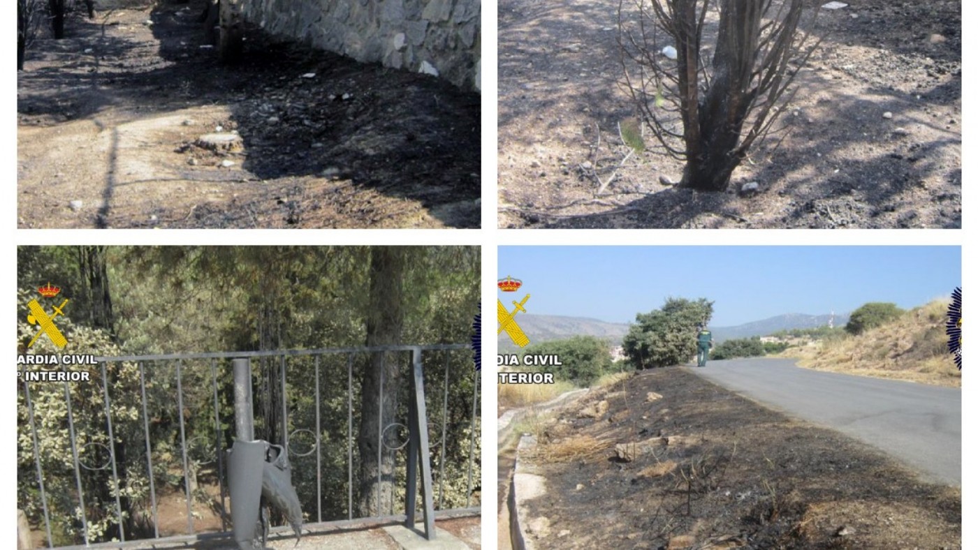 Detenido un vecino de Caravaca por cinco incendios 