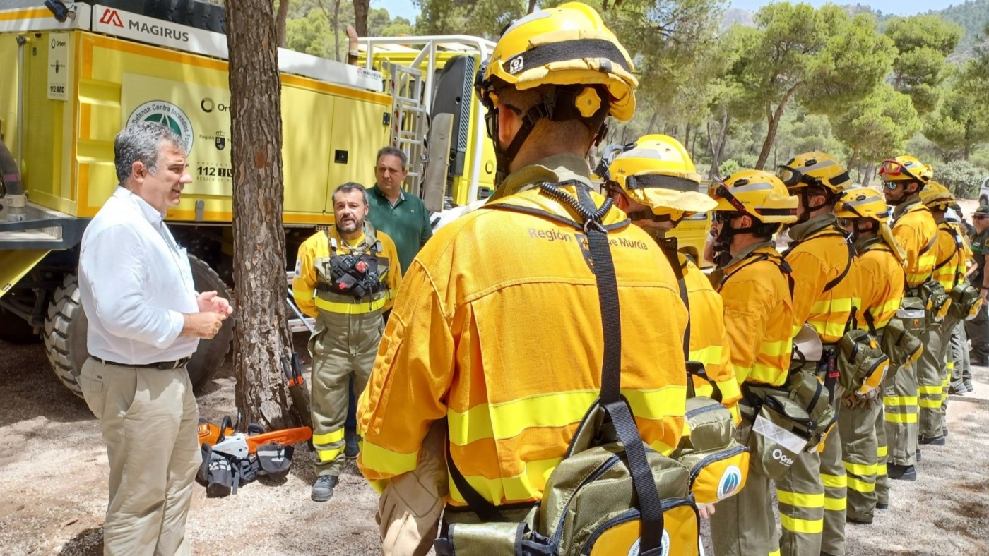 La Región se convierte en centro de pruebas para prevenir incendios forestales en los espacios naturales