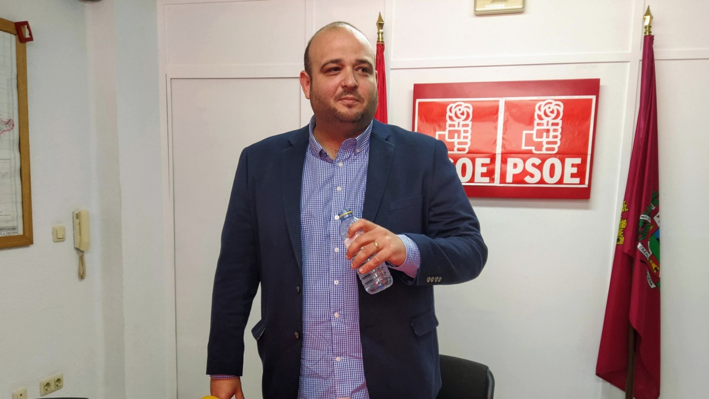 Manuel Torres, secretario general del PSOE de Cartagena . Foto: ORM