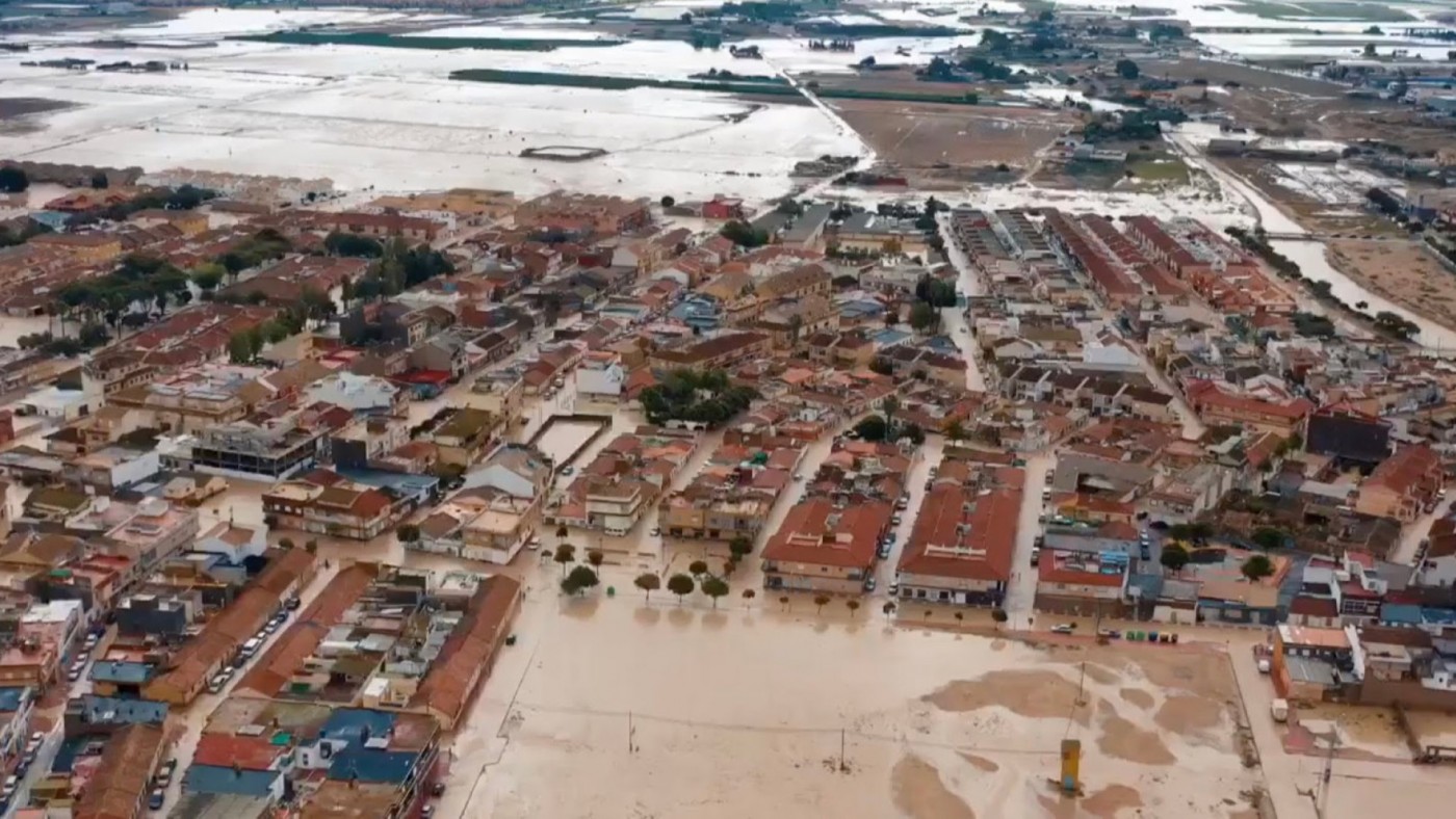 Inundaciones en Torre Pacheco