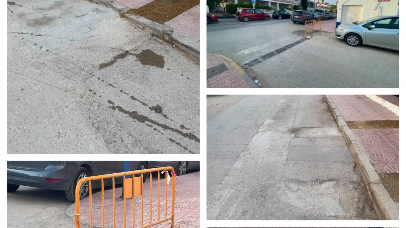 El PP de Mazarrón critica las obras en Bahía y Playa Grande en pleno verano