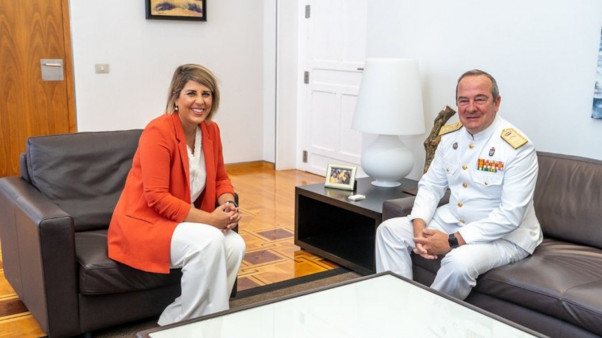 El almirante de Acción Marítima se despide de Cartagena tras 3 años en la ciudad 