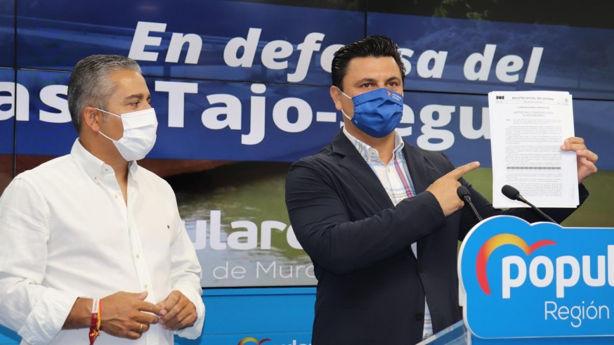 Luengo y Cano en rueda de prensa