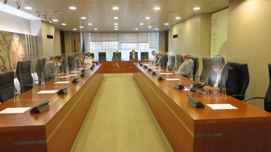 Reunión de la Junta de Portavoces en la Asamblea este martes