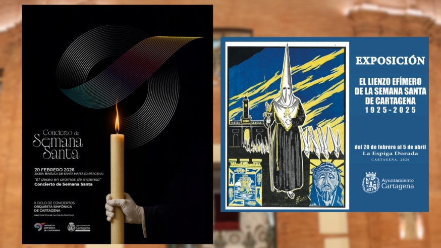 Cartagena recorre un siglo de pasión y arte a través de sus carteles de Semana Santa