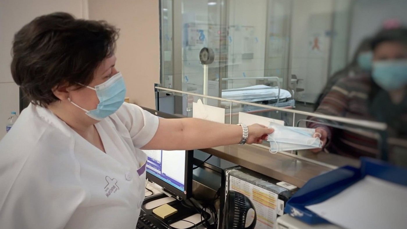 Prorrogan el uso de la mascarilla en centros de salud hospitales hasta el 28 de enero