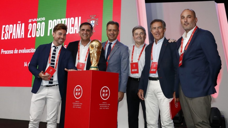 Fran Sánchez, José Antonio Serrano, Marcos Ortuño, Agustín Ramos, José Miguel Monje y Pedro García Rex.