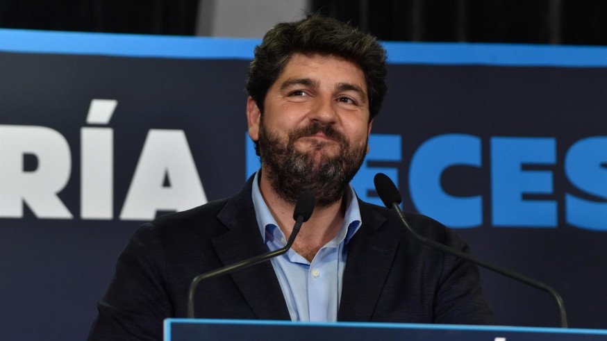 López Miras reafirma su voluntad de formar un Gobierno "sólido" y "solo del PP" en la Región de Murcia