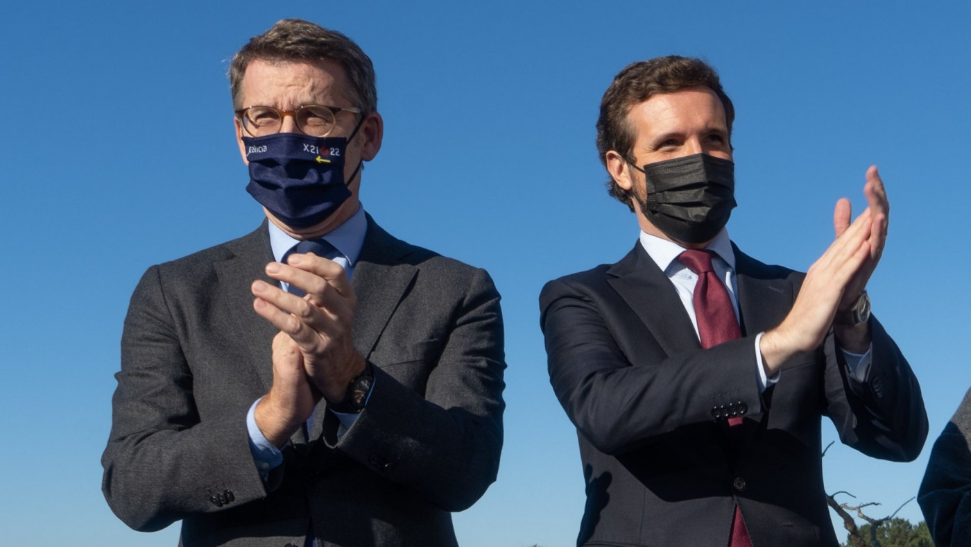 Casado convoca a Feijóo antes del Comité autonómico donde están el resto de líderes territoriales del PP