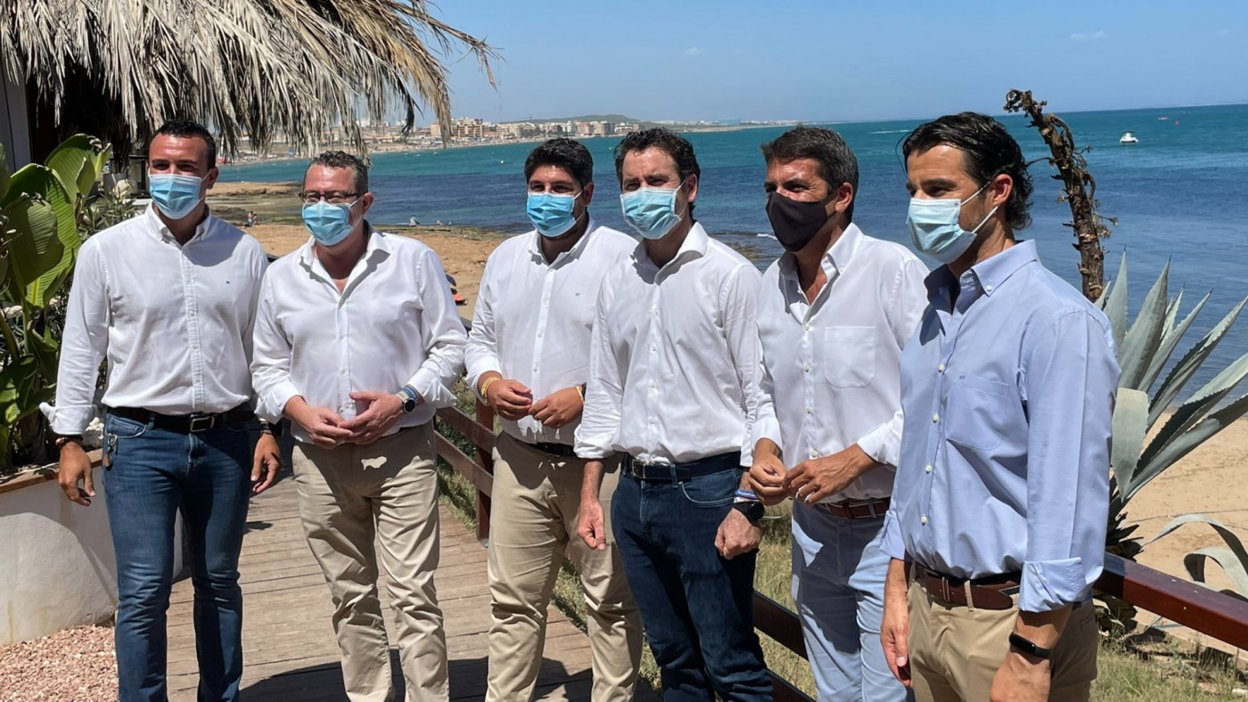 El PP registra una proposición no de ley para poner fin a la situación actual del Mar Menor