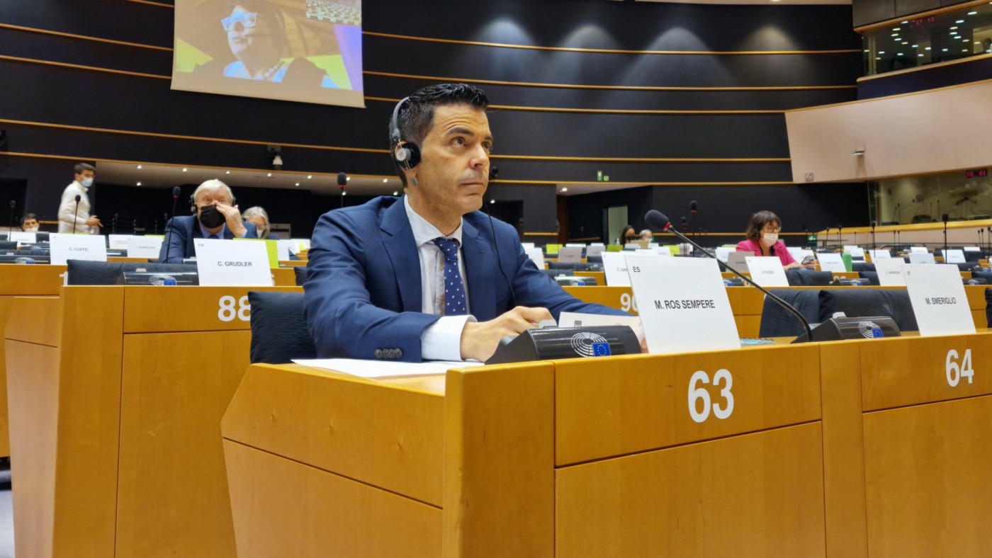 Marcos Ros: "Mi compromiso era ser la voz del Mar Menor en el Parlamento Europeo"