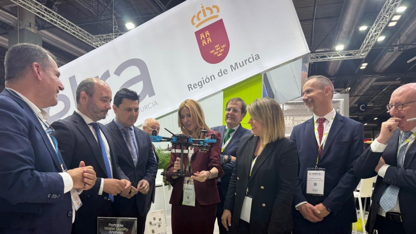 Empresas de la Región muestran en Feindef drones, robótica y vehículos todoterreno de última generación