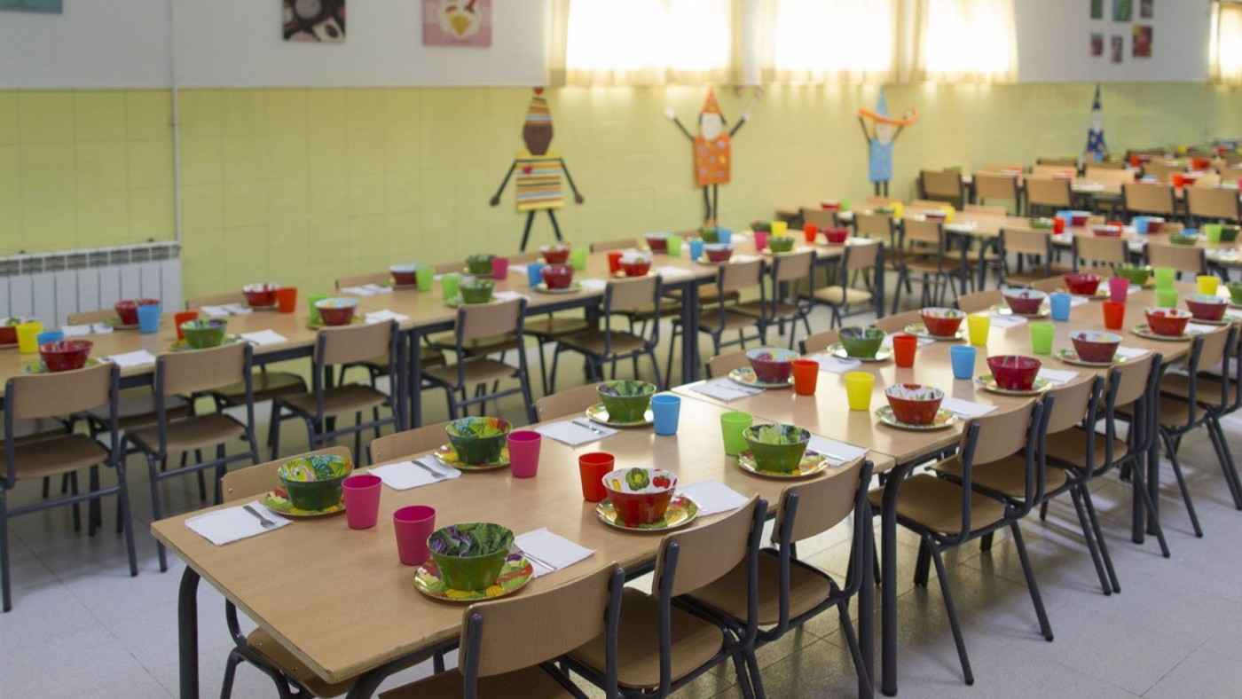 Seis AMPAS de la Región se quejan de menús escasos en los comedores de los colegios